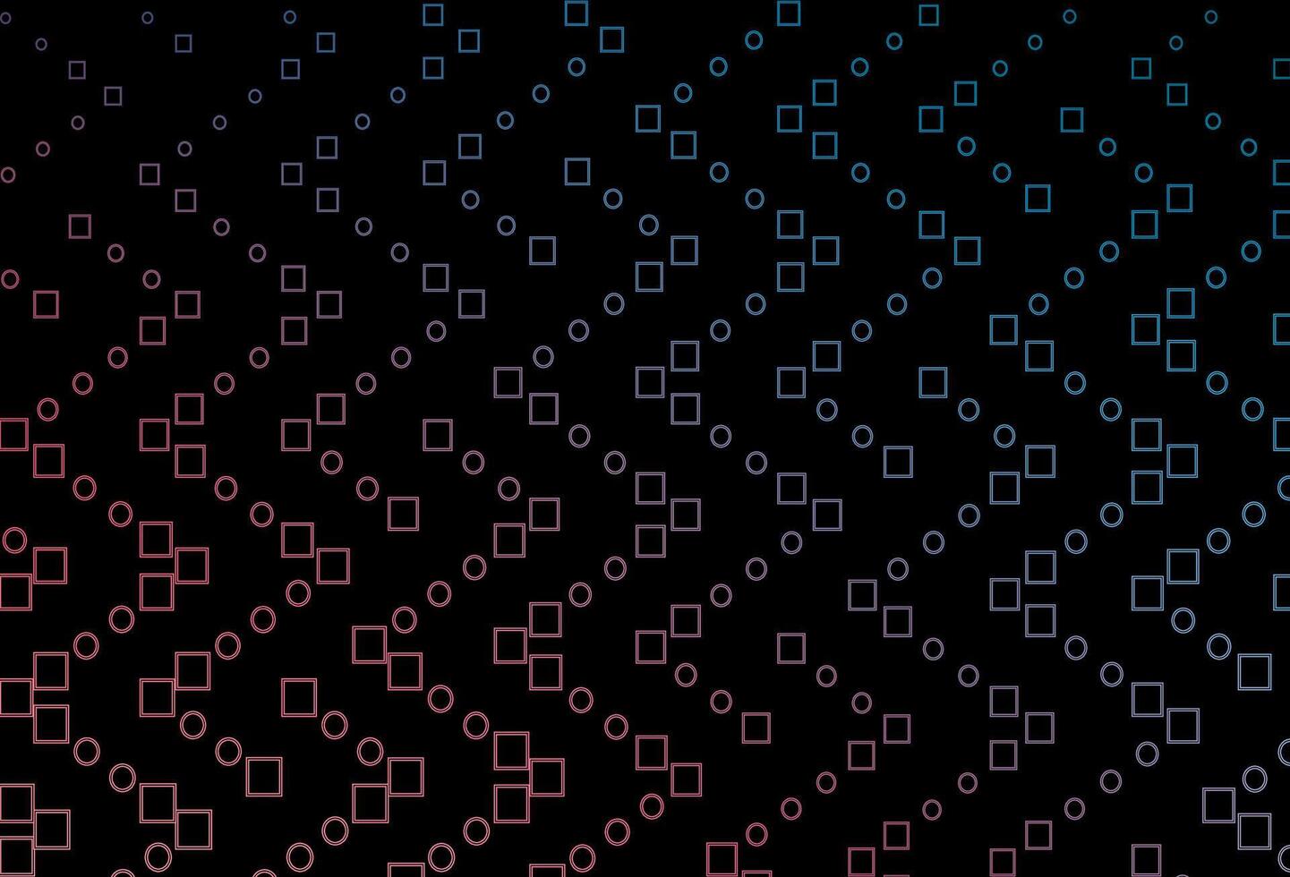 Dark Blue, Red background with rectangles. vector