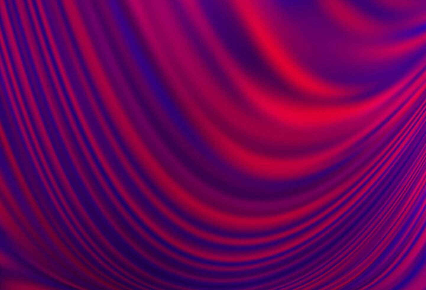 Light Purple pattern with lines, ovals. vector