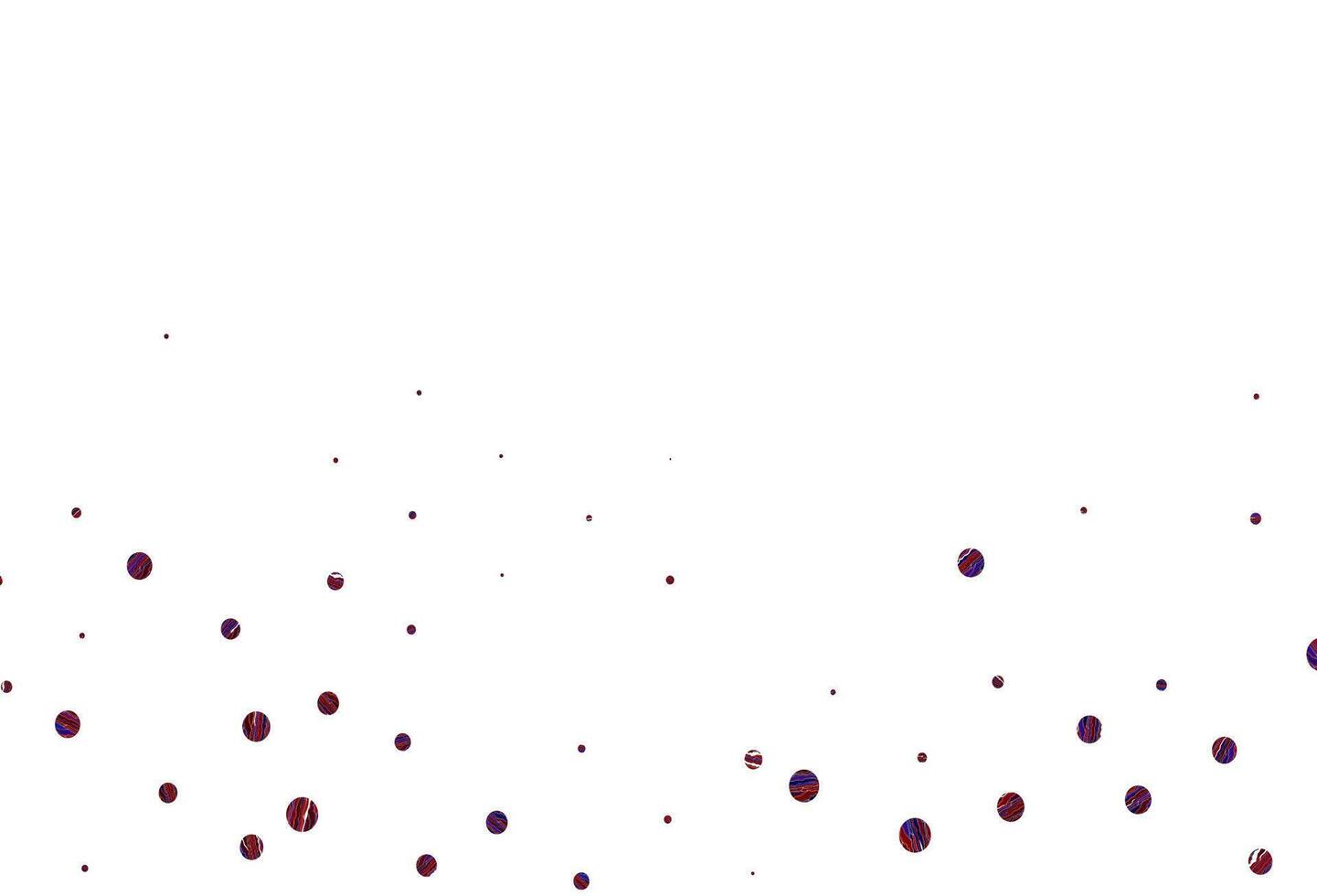 Light blue, red background with bubbles. vector
