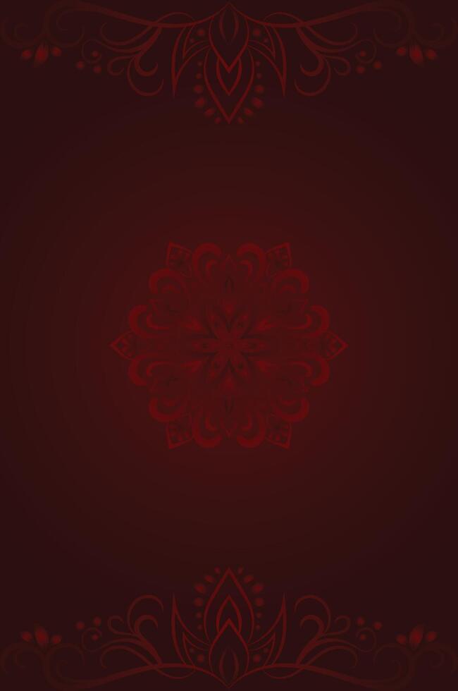 Decorative Red Background for Wedding Invitations vector