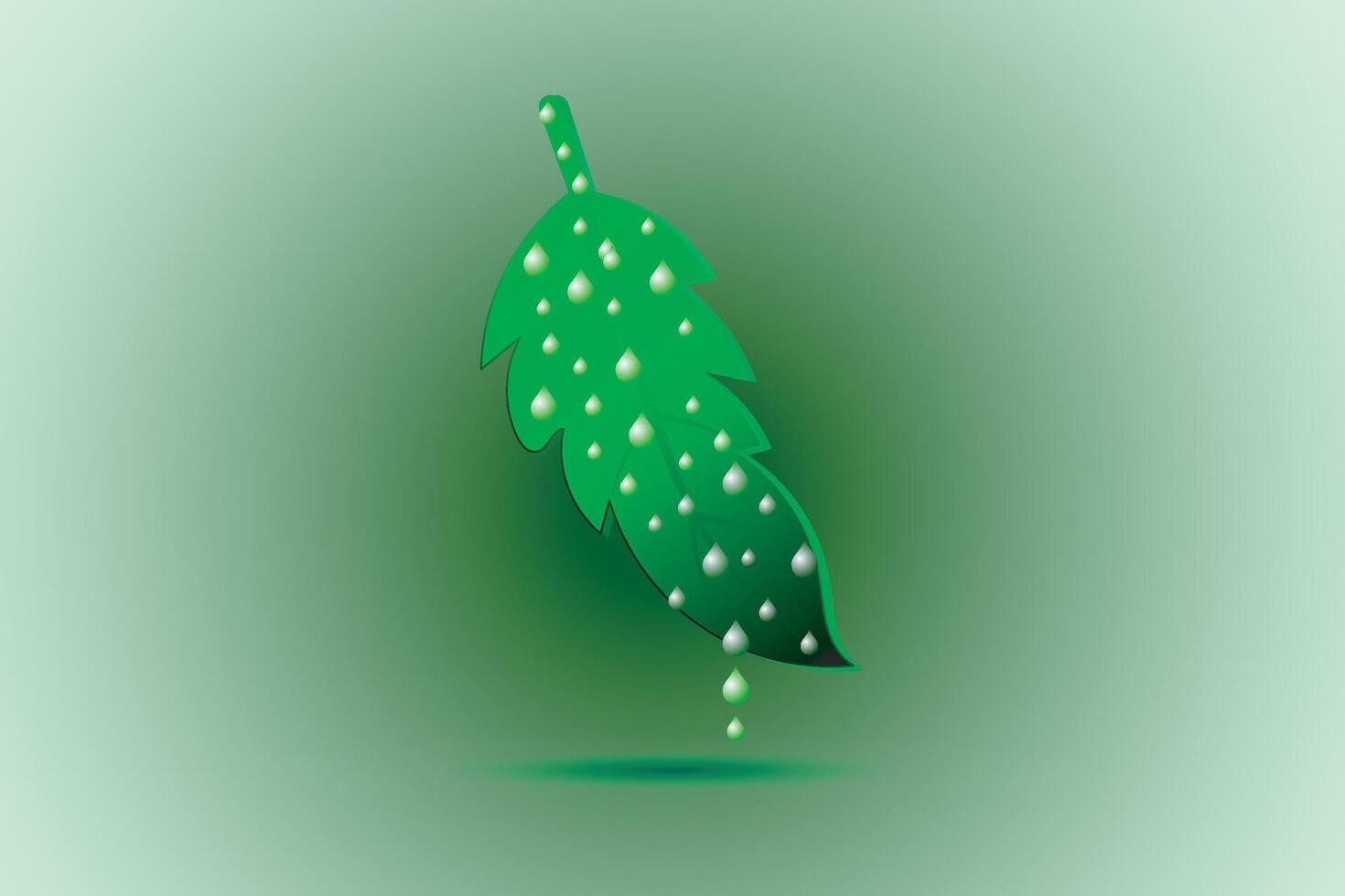 Leaf logo design. Environment logo. vector