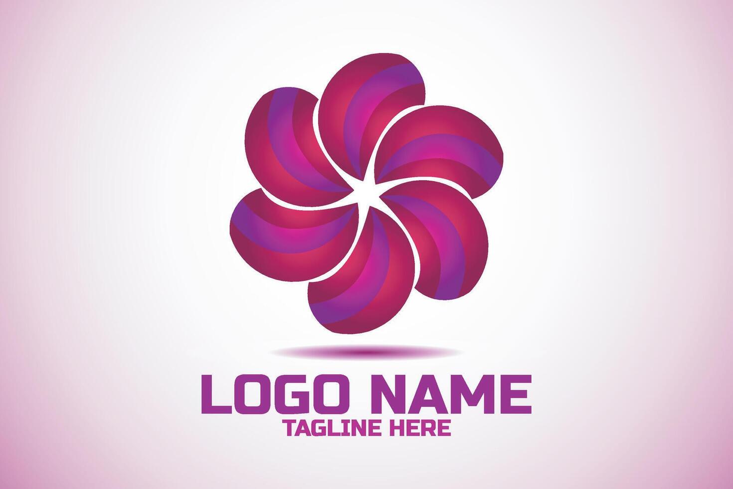 Mandala design. Floral logo design. vector