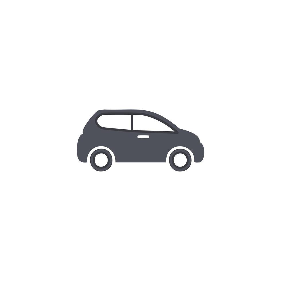 Car related icon on background for graphic and web design. Creative illustration concept symbol for web or mobile app vector