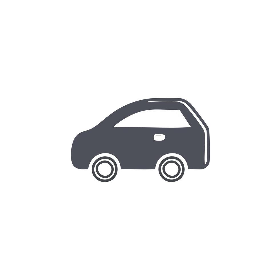 Car related icon on background for graphic and web design. Creative illustration concept symbol for web or mobile app vector