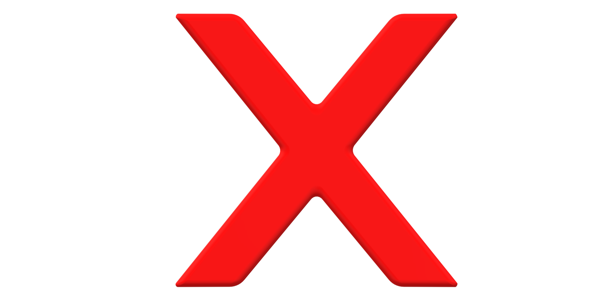 Symbol Cross checkmark Design button on a Transparent Background png