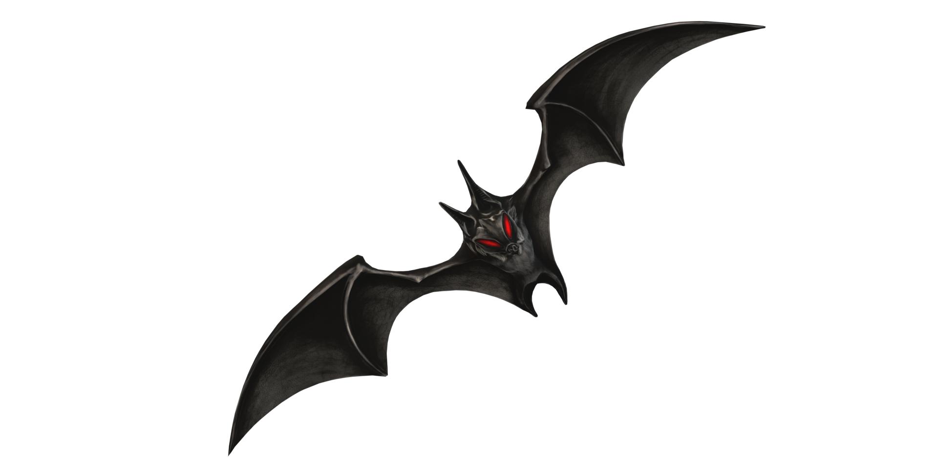 Vampire Scary Bat isolated on a Transparent Background png