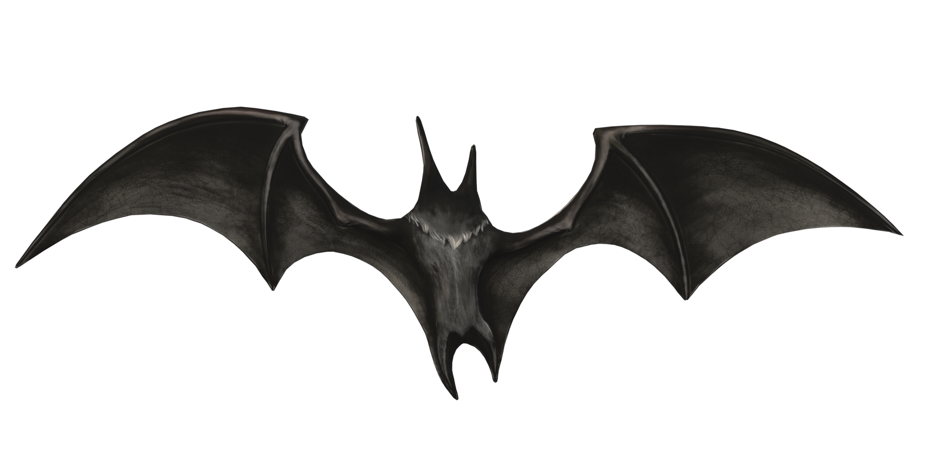 Spooky Scary Bat isolated on a Transparent Background png