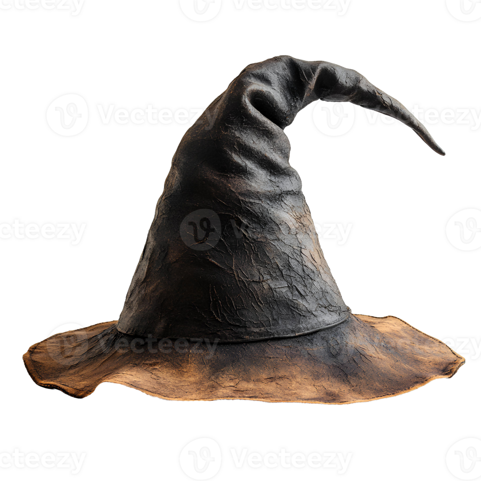 Witch hat . Witch hat for Halloween celebration. Spooky month of October png