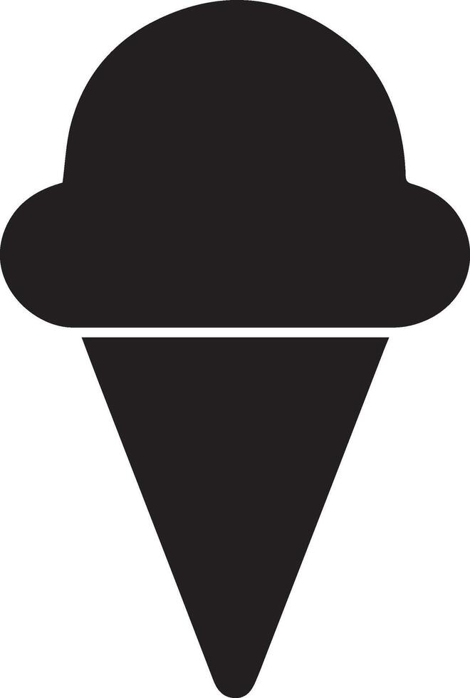 ice cream cone icon illustration vector