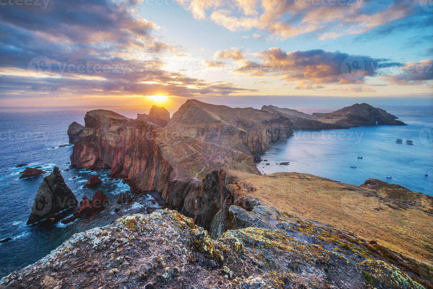 madeira isla paisaje. ponta hacer sao lourenco. Madeira, Portugal foto