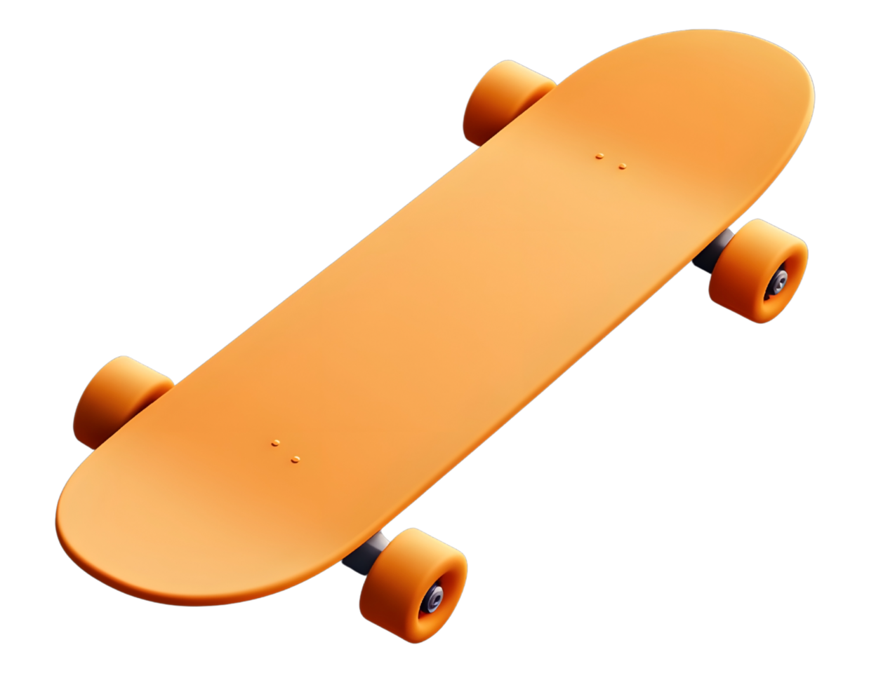 3D Icon of Skateboard for Extreme Sports and Adventure Enthusiasts png