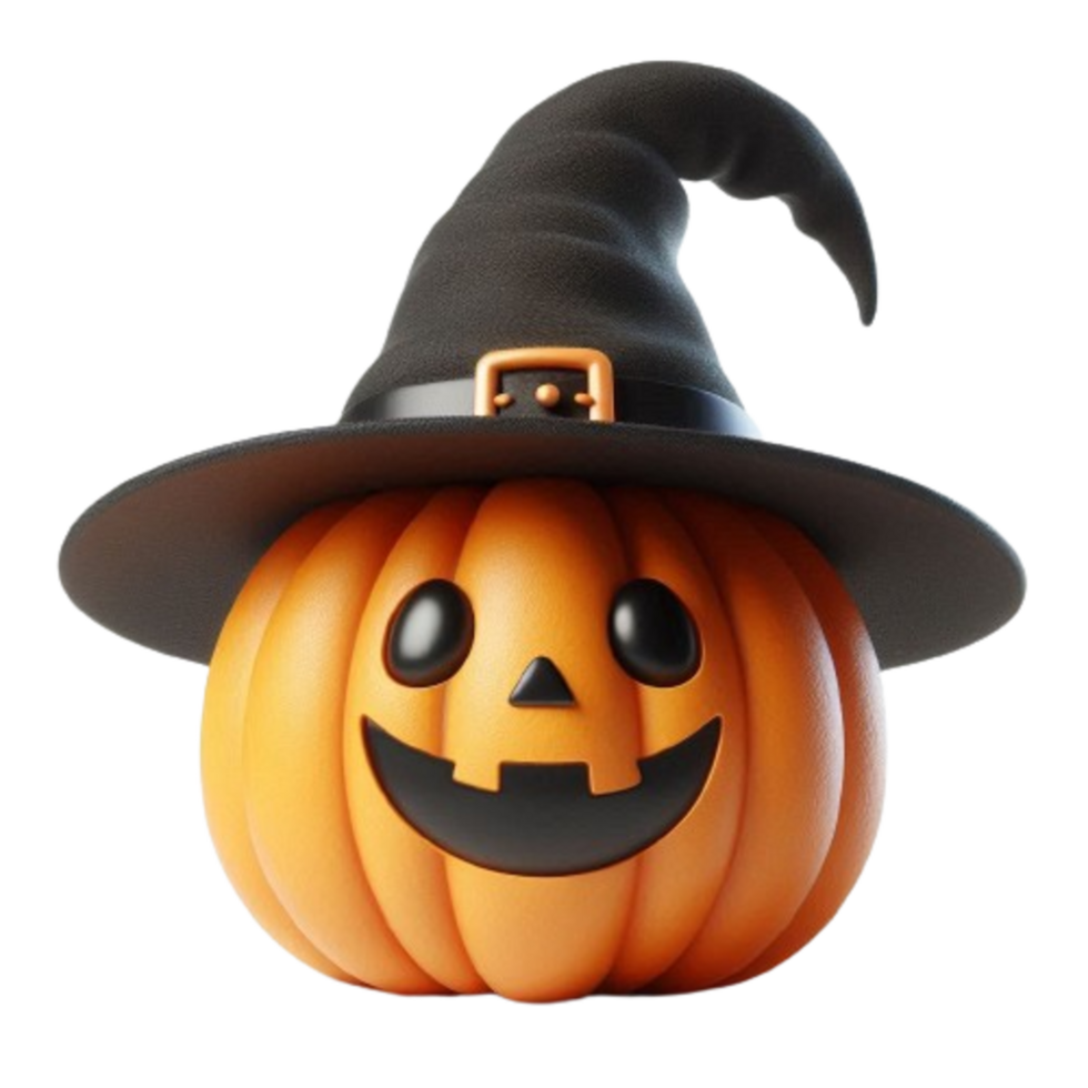 3d Halloween pumpkin png