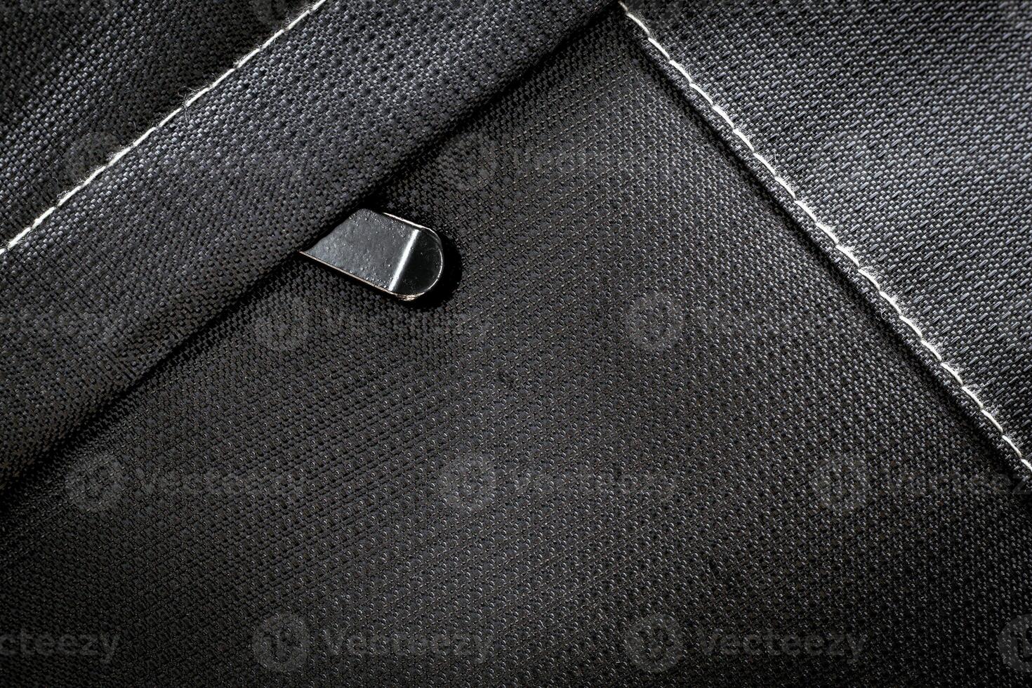 Abstract fabric background, Black fabric cloth background, texture of crumpled Black fabric background photo