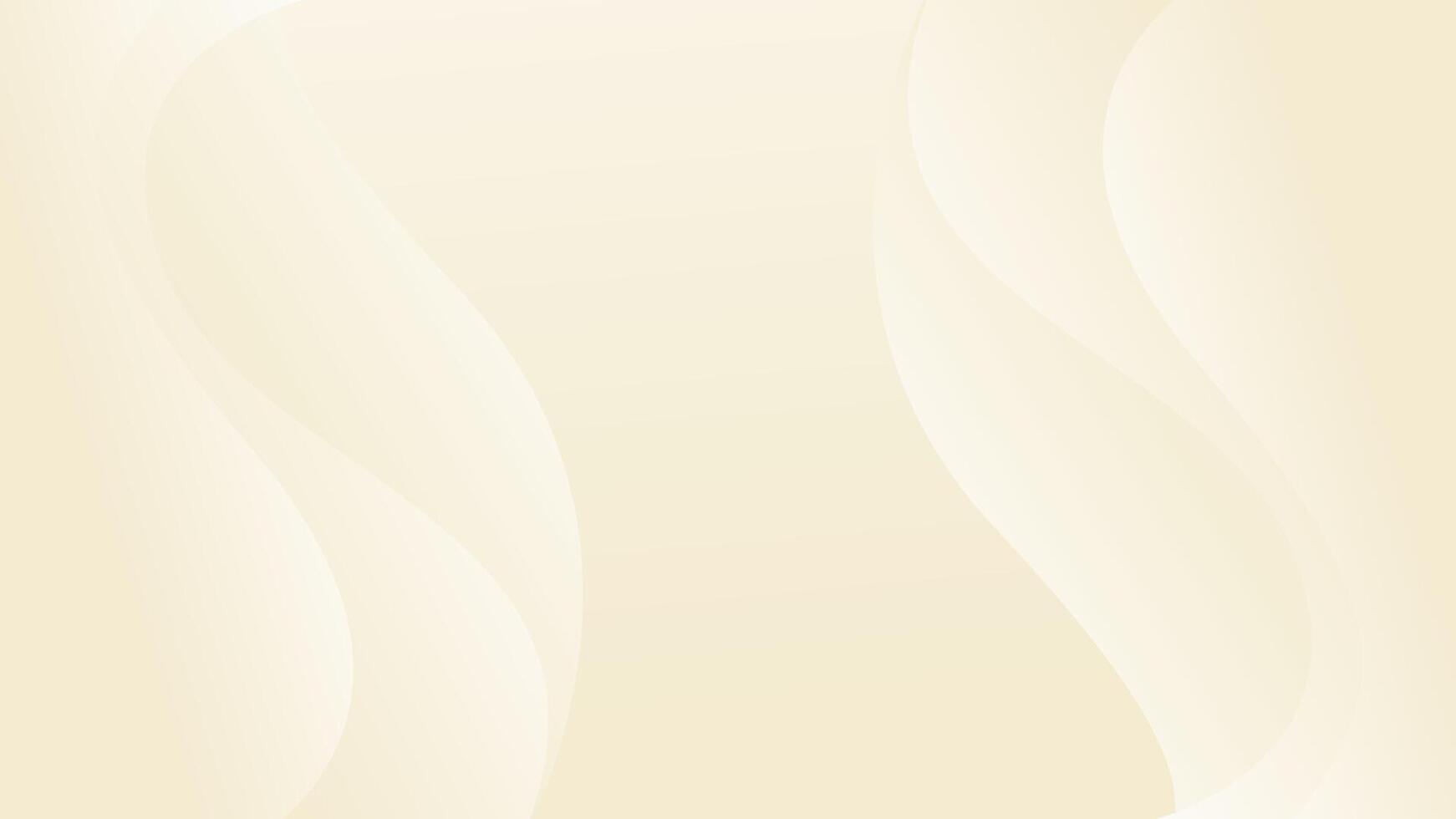 Abstract soft white and cream wave background. Modern elegant luxury wallpaper. illustration vector