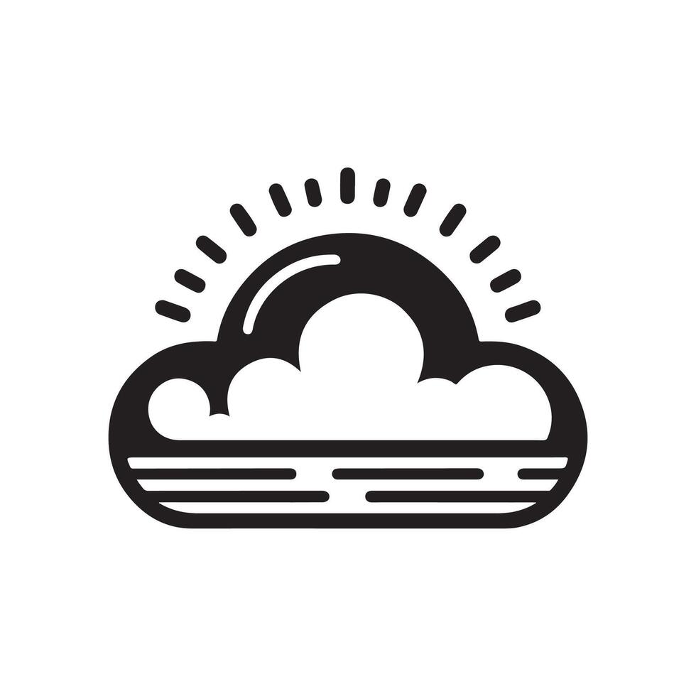 Heaven's Breath in Cloud Forms vector