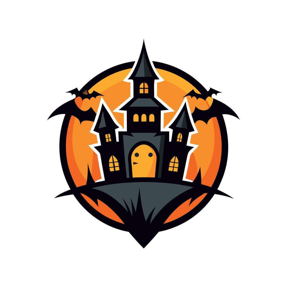Dark Forest with Gothic Touch vector