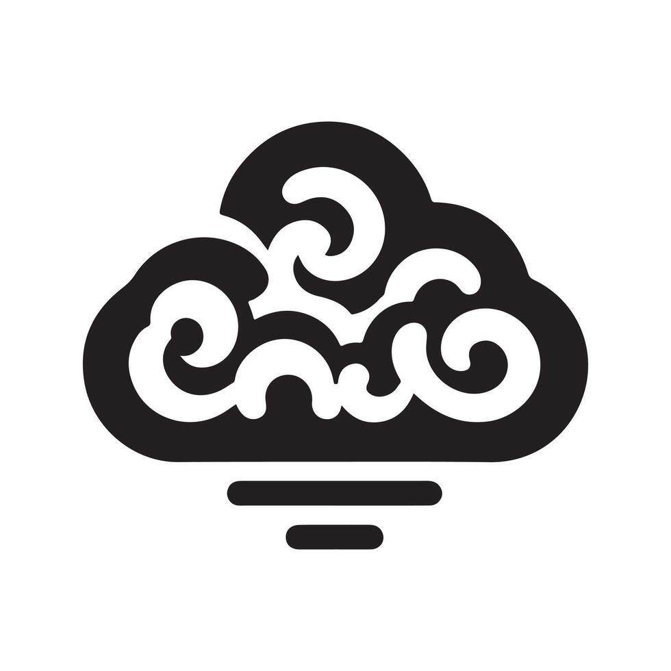 Soft Silhouettes in Floating Forms vector