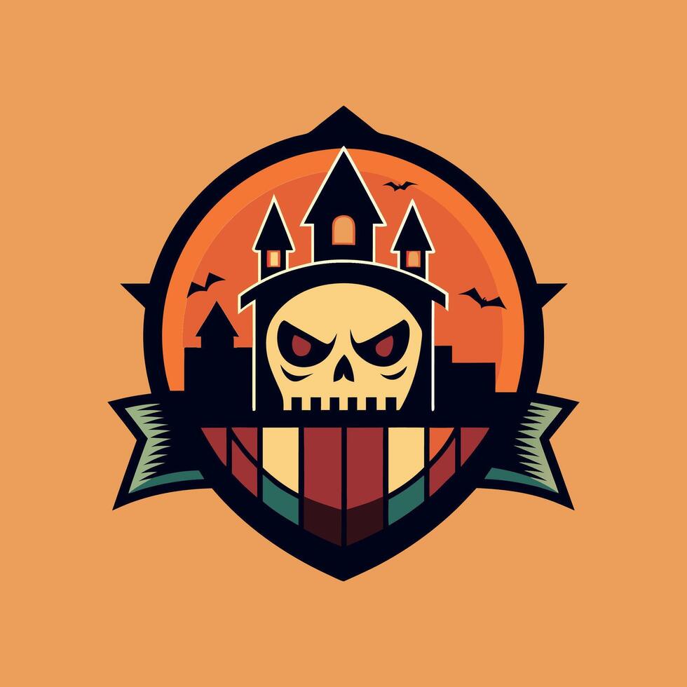 Old-School Midnight Magic Logo vector