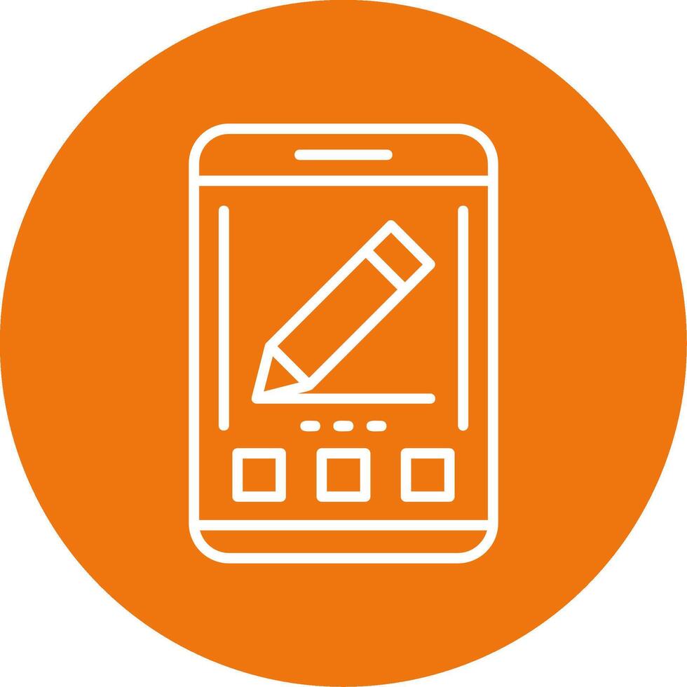 Edit Icon Design Symbol vector