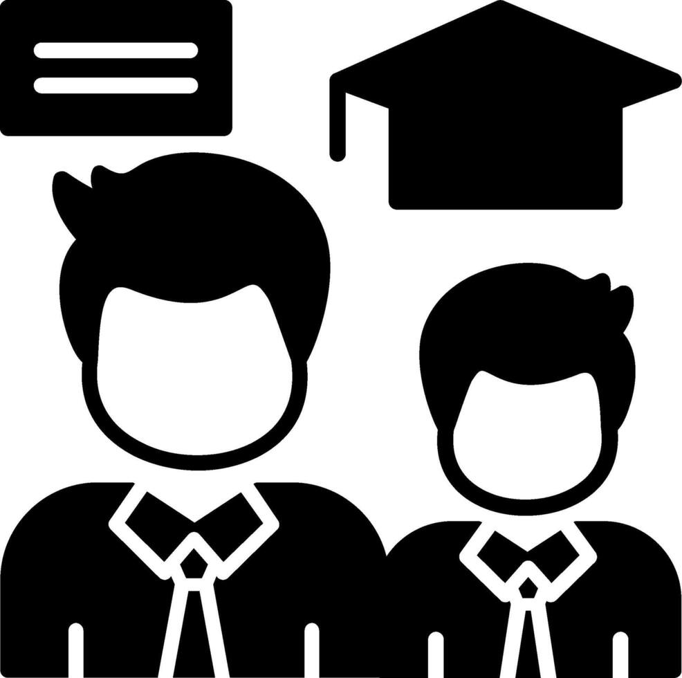 Alumni Network Icon Design vector