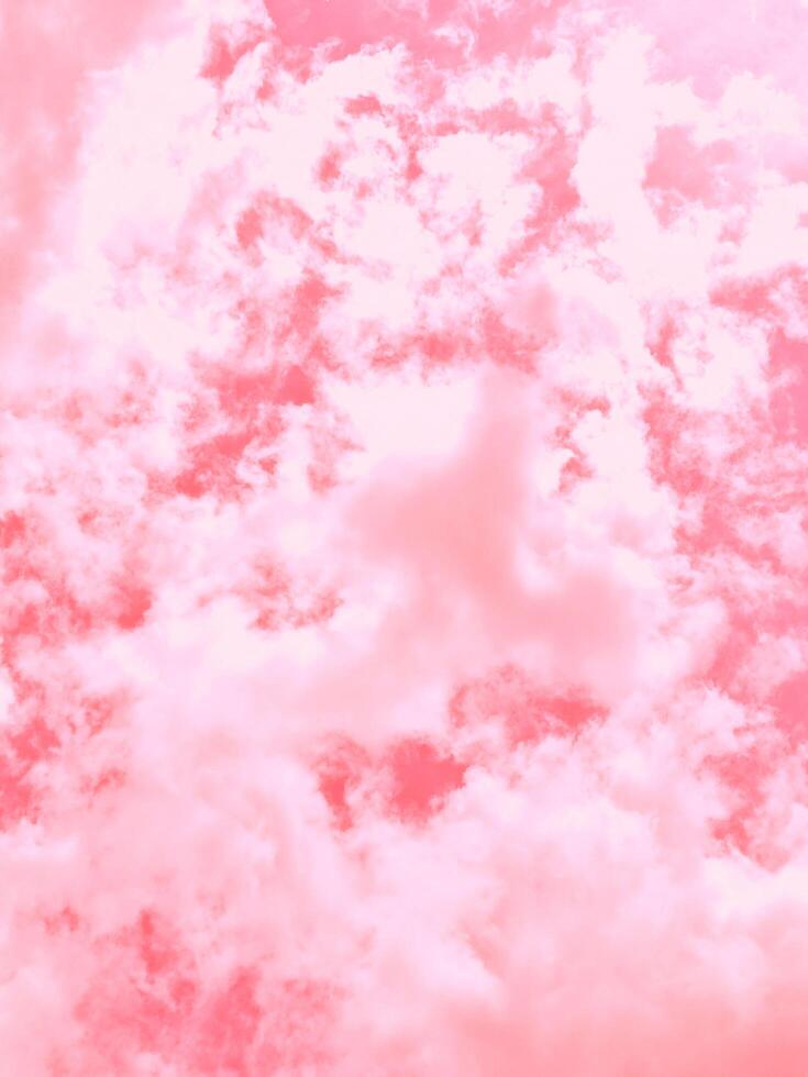 Sky and clouds. Background of pastel pattern texture. photo