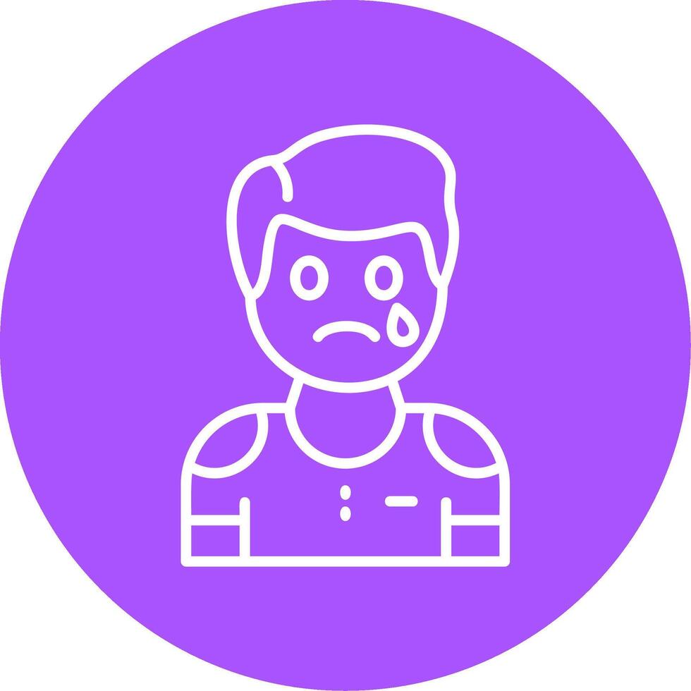 Sadness Icon Design Symbol vector