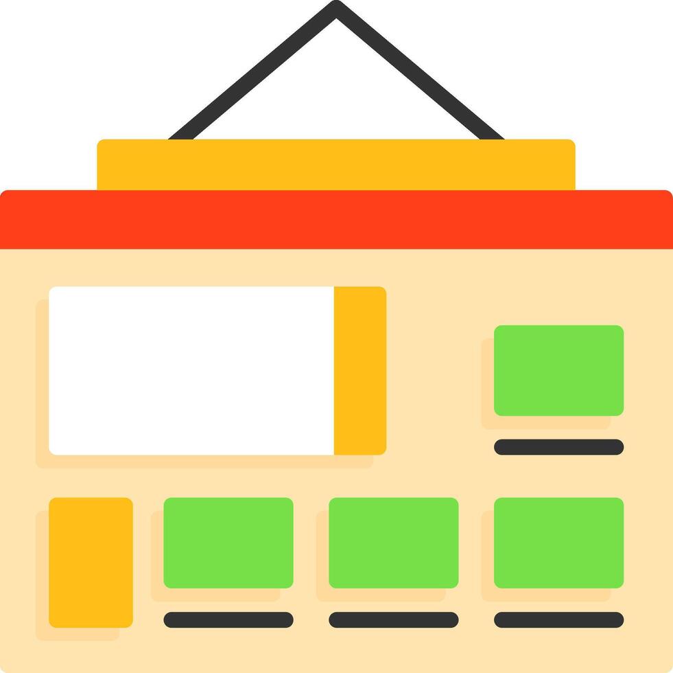 Job Board Icon Design vector