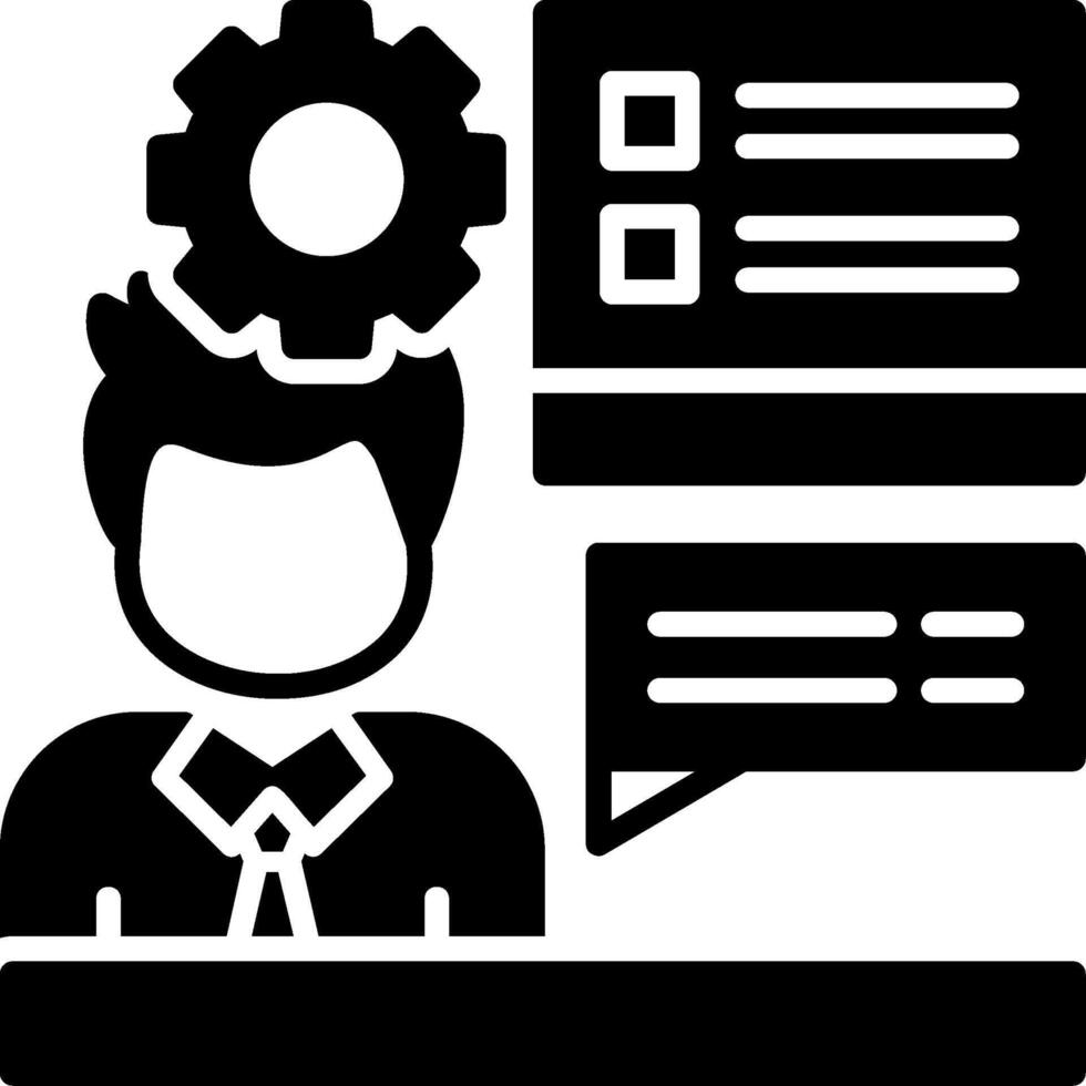 Training Icon Design vector