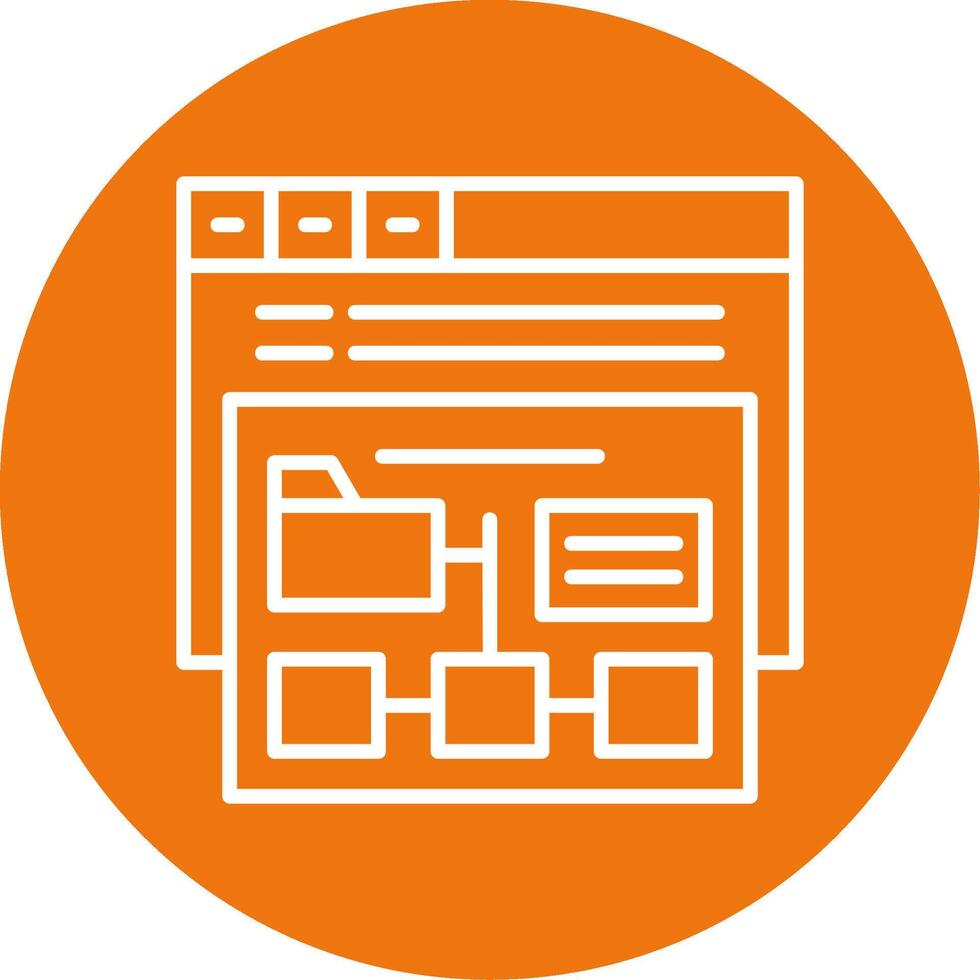 XML sitemap Icon Design Symbol vector