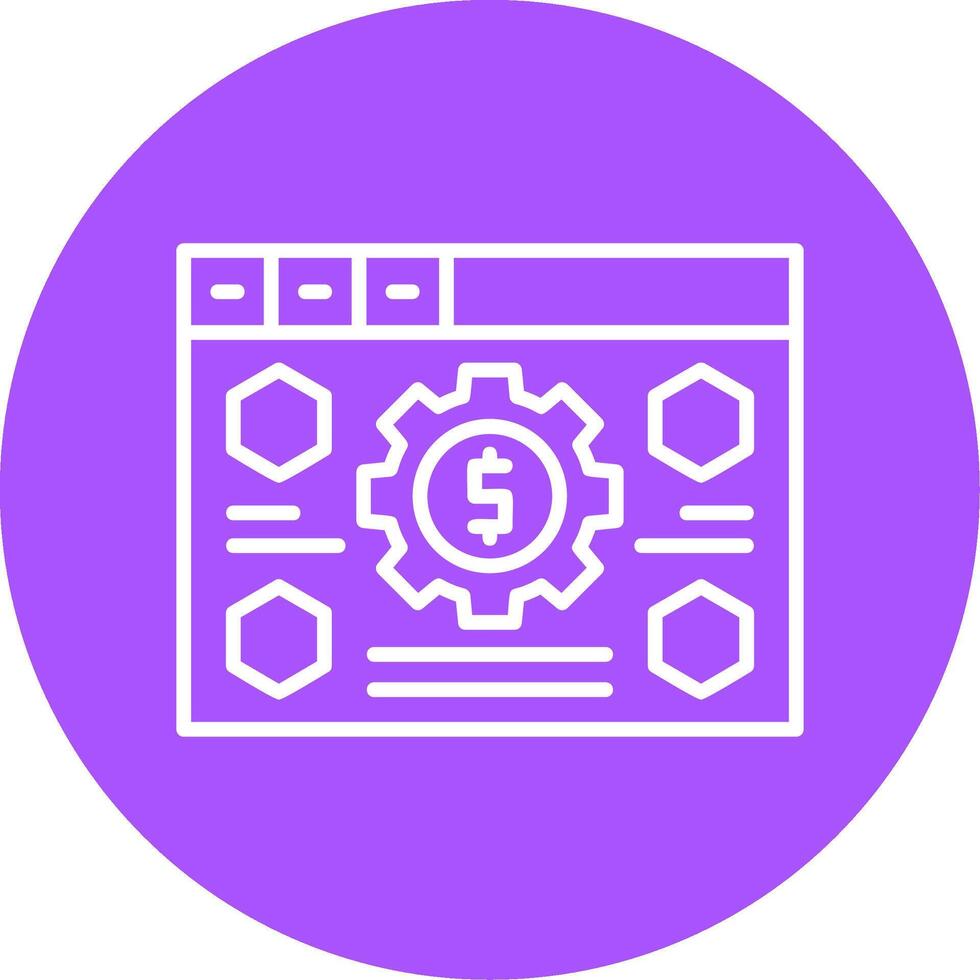 Cost per conversion Icon Design Symbol vector
