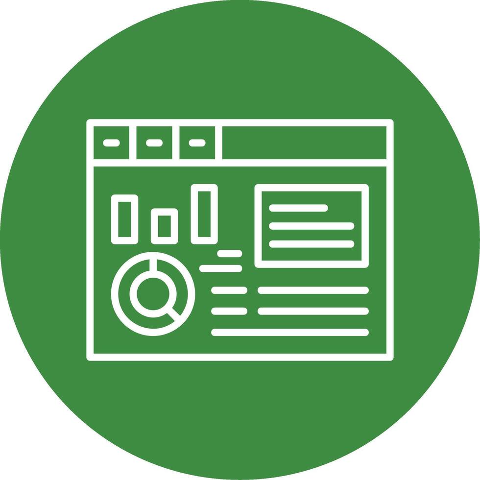 Dashboard Icon Design Symbol vector