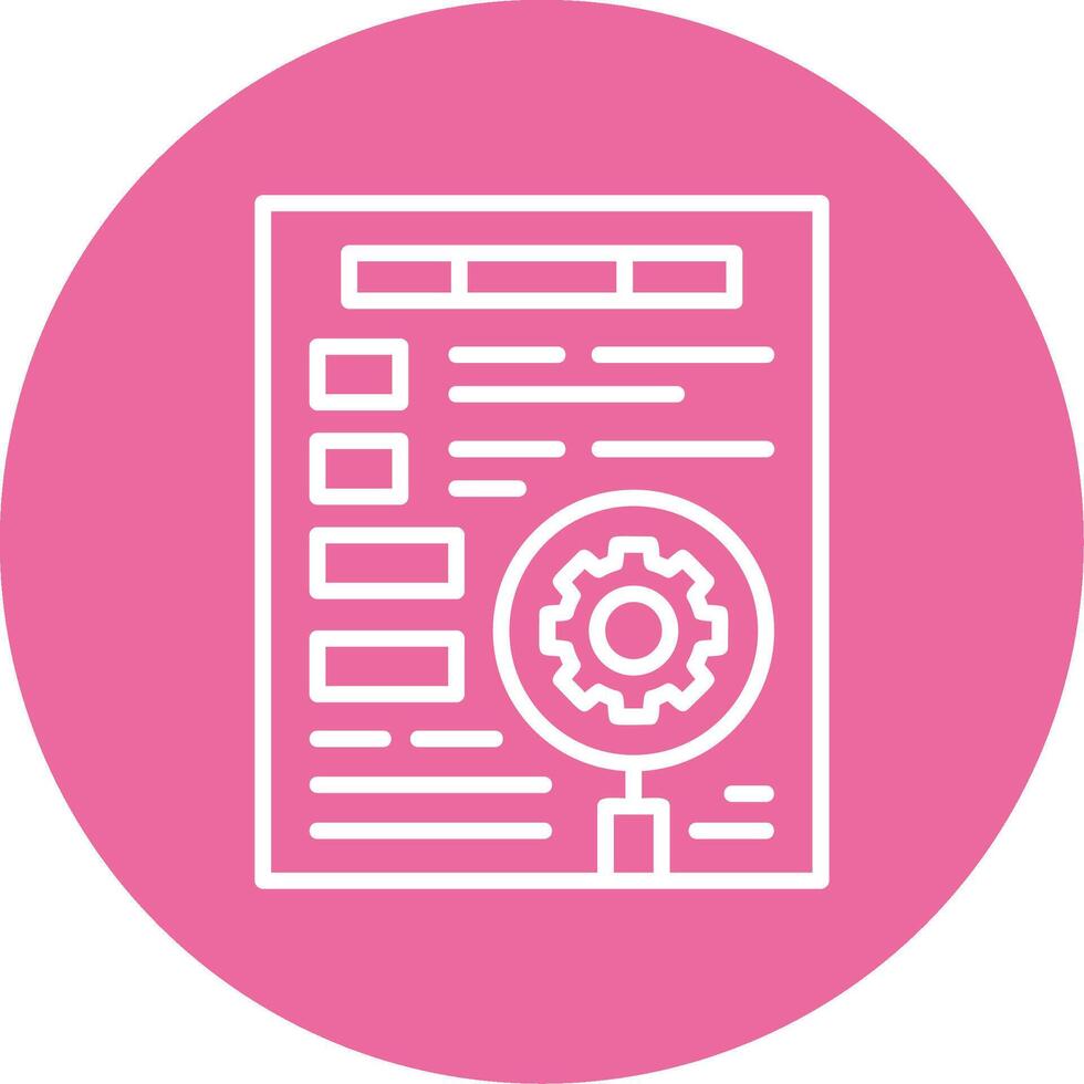Keyword optimization Icon Design Symbol vector