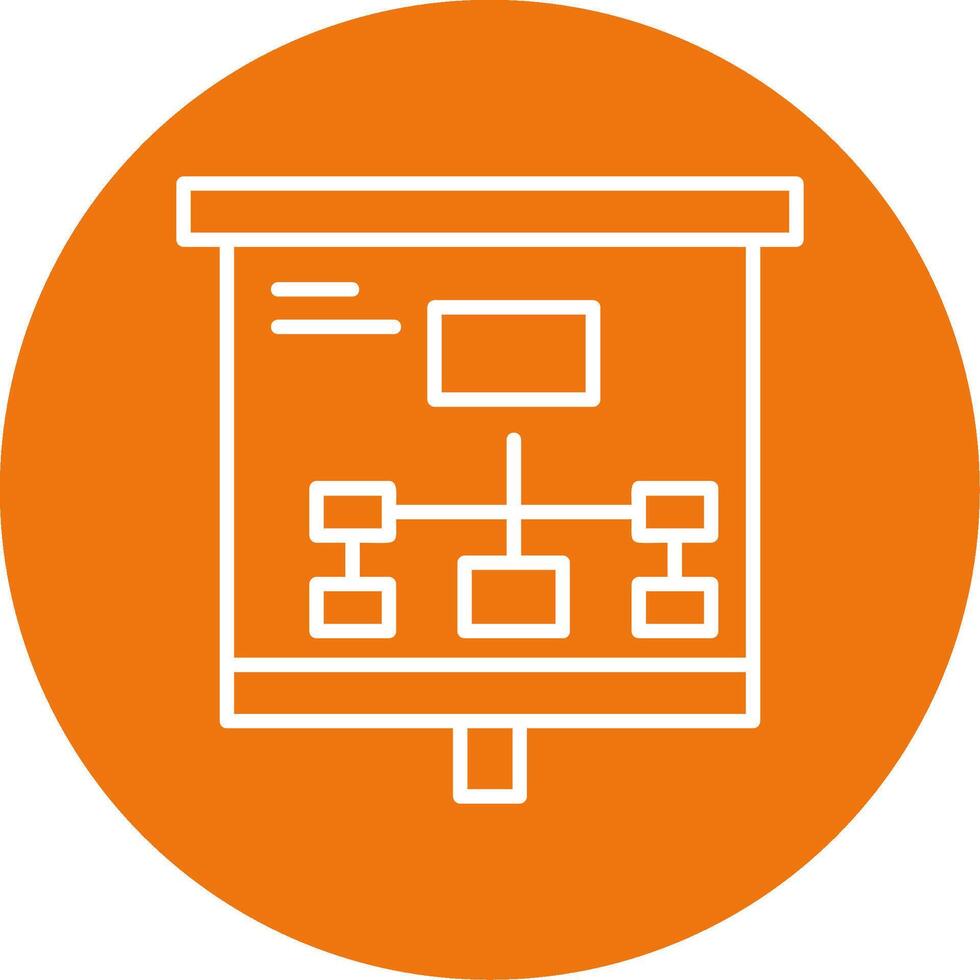 Flowchart Icon Design Symbol vector
