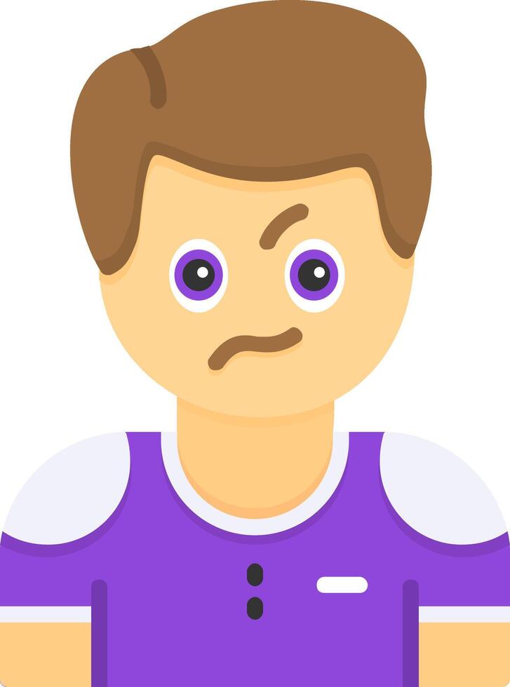 Irritation Icon Design Symbol vector