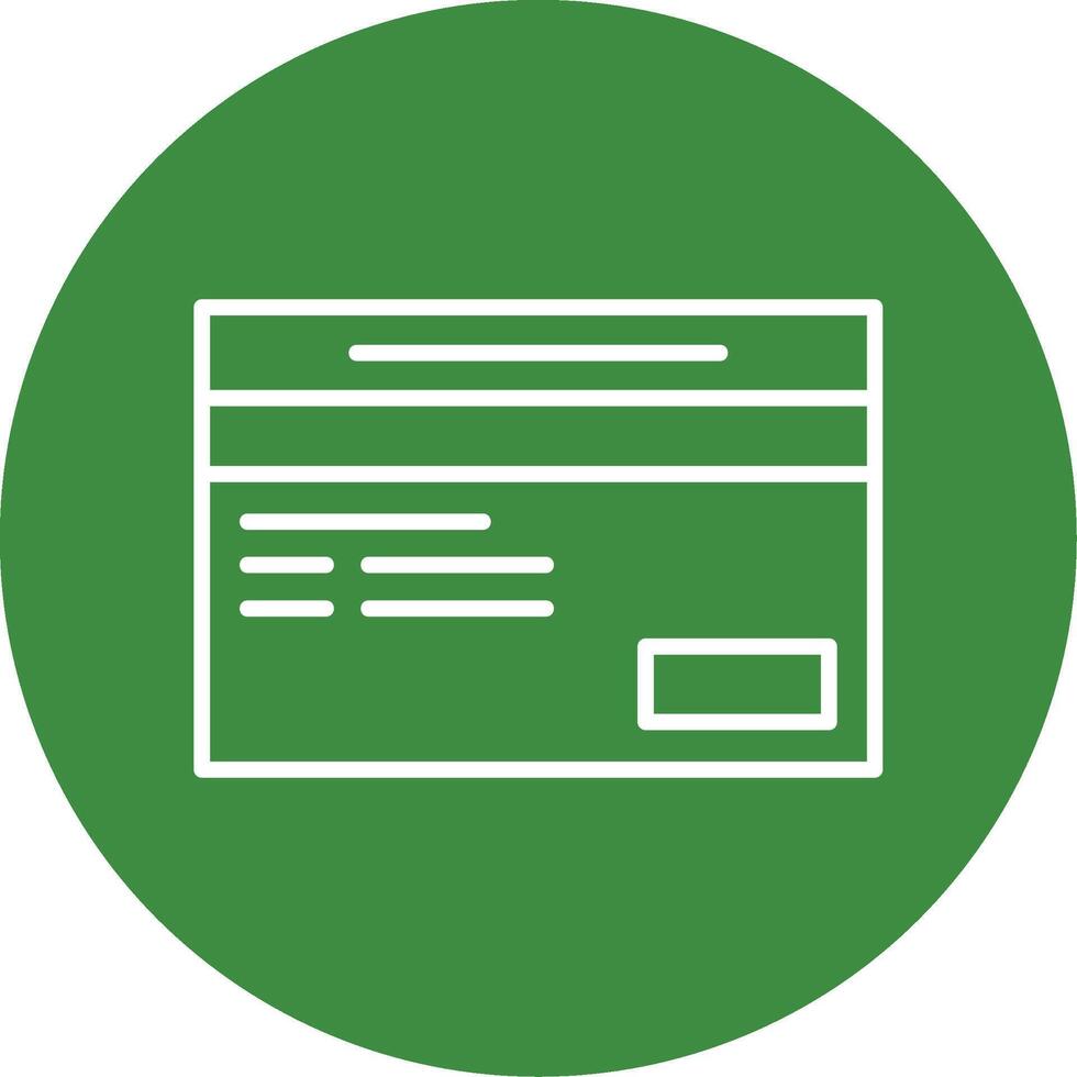 Credit Card Icon Design vector