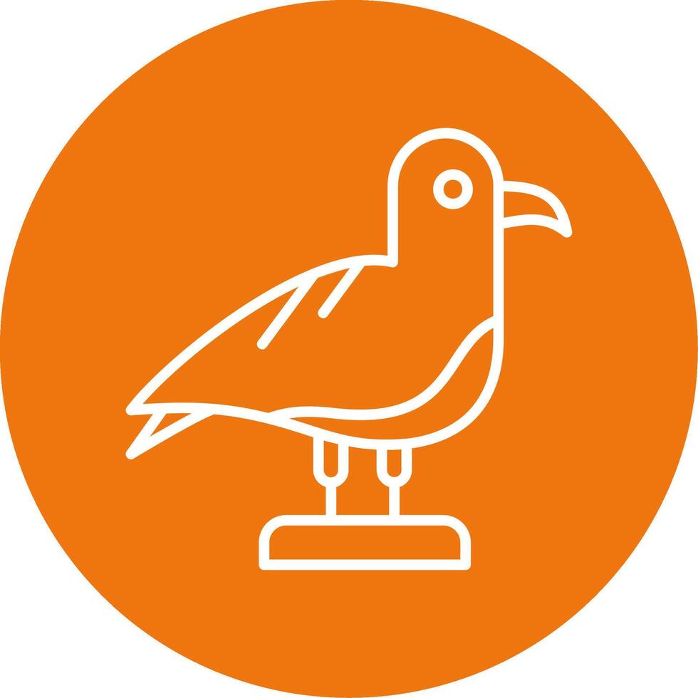Seagull Icon Design Symbol vector