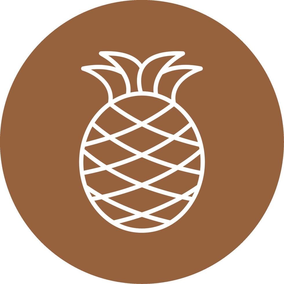 Pineapple Icon Design Symbol vector