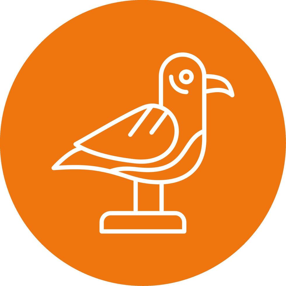 Seagull Icon Design Symbol vector