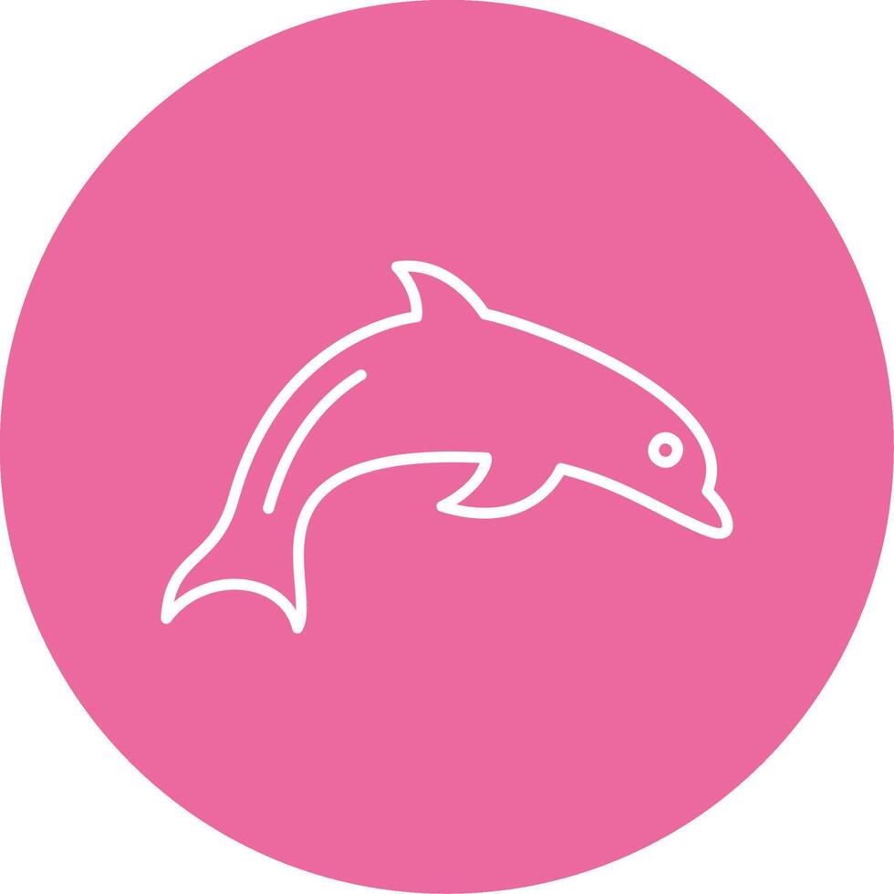 Dolphin Icon Design Symbol vector
