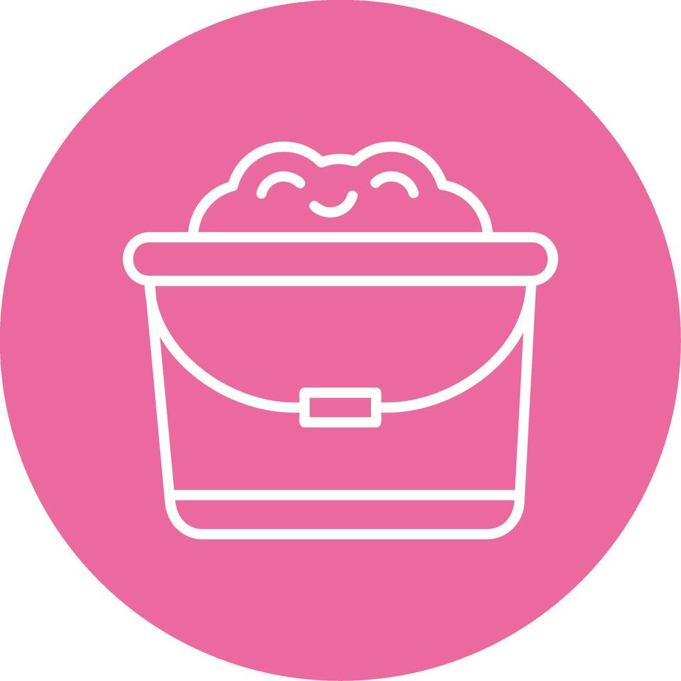 Sand bucket Icon Design Symbol vector