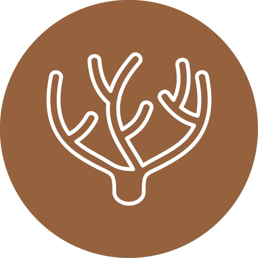 Coral Icon Design Symbol vector