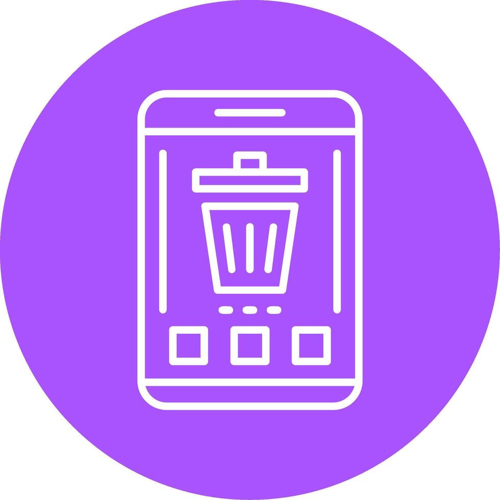 Trash Icon Design Symbol vector