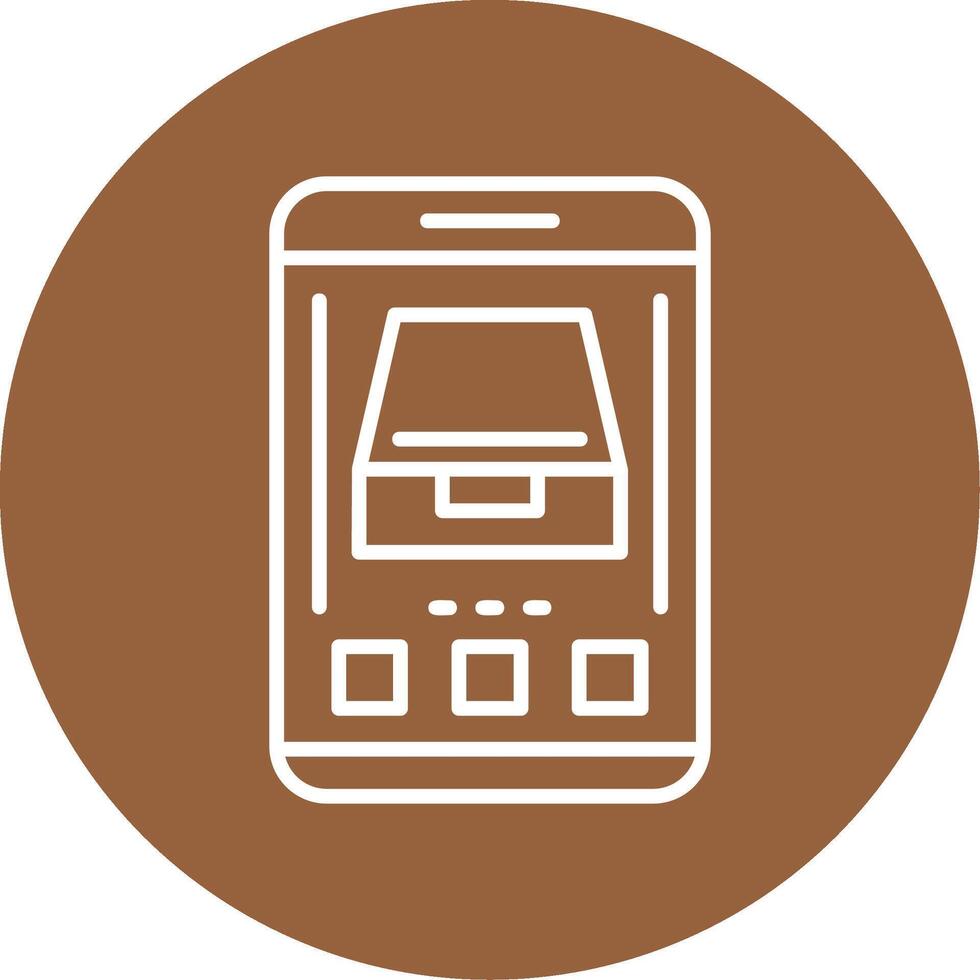 Archive Icon Design Symbol vector