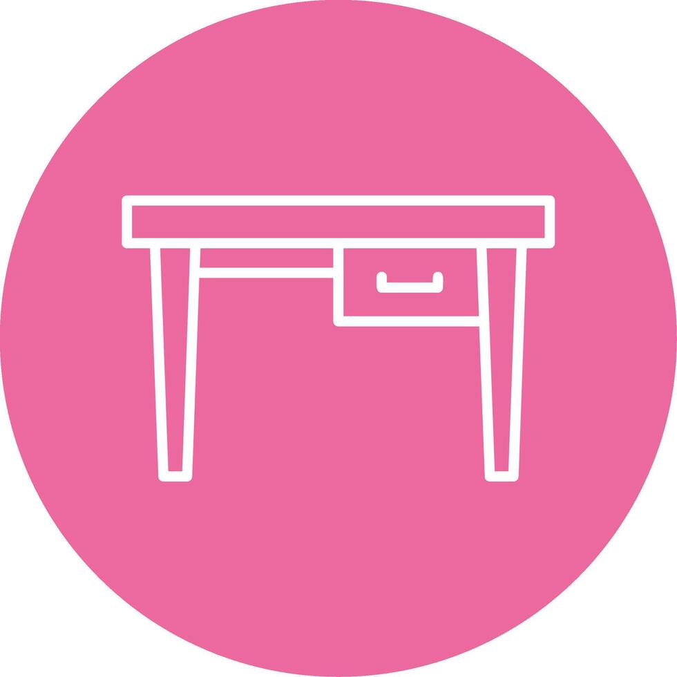 Table Icon Design vector