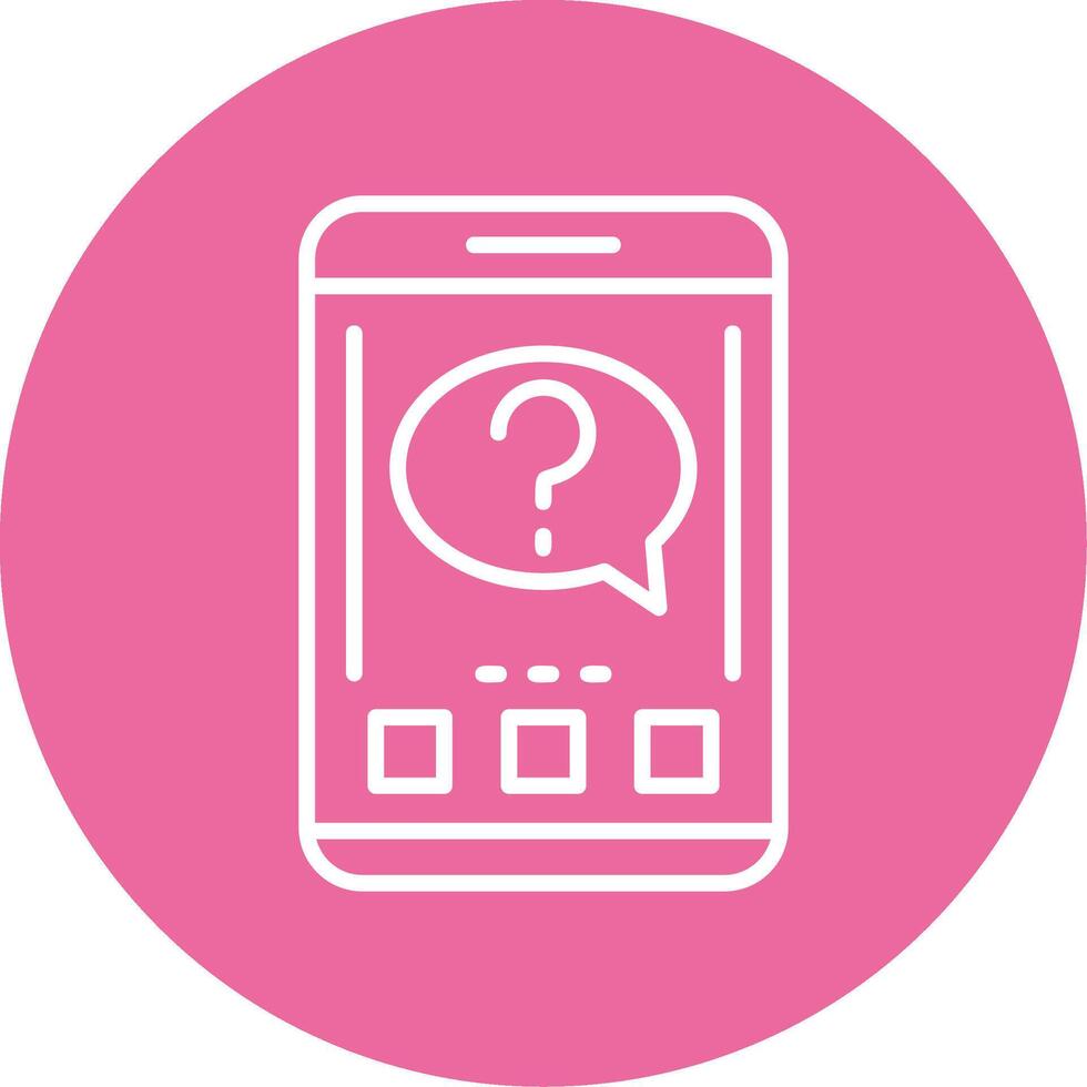 Question Icon Design Symbol vector
