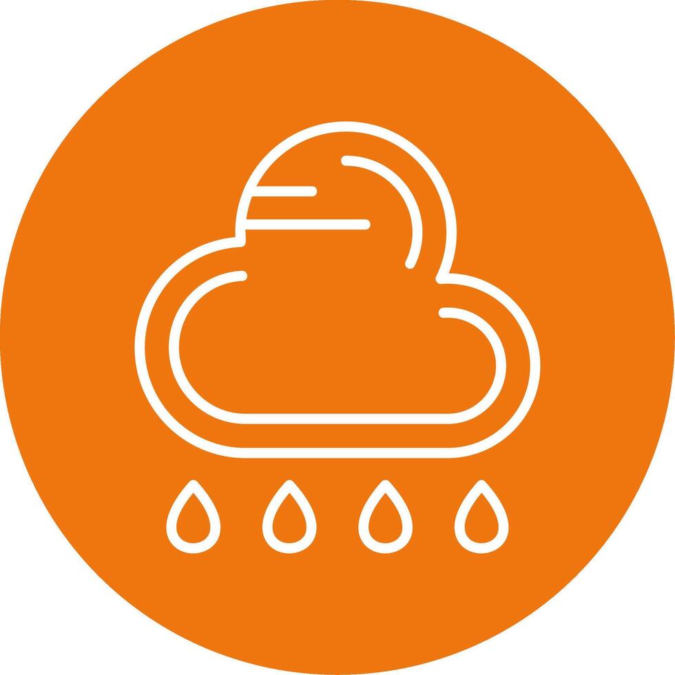 Rain Icon Design vector