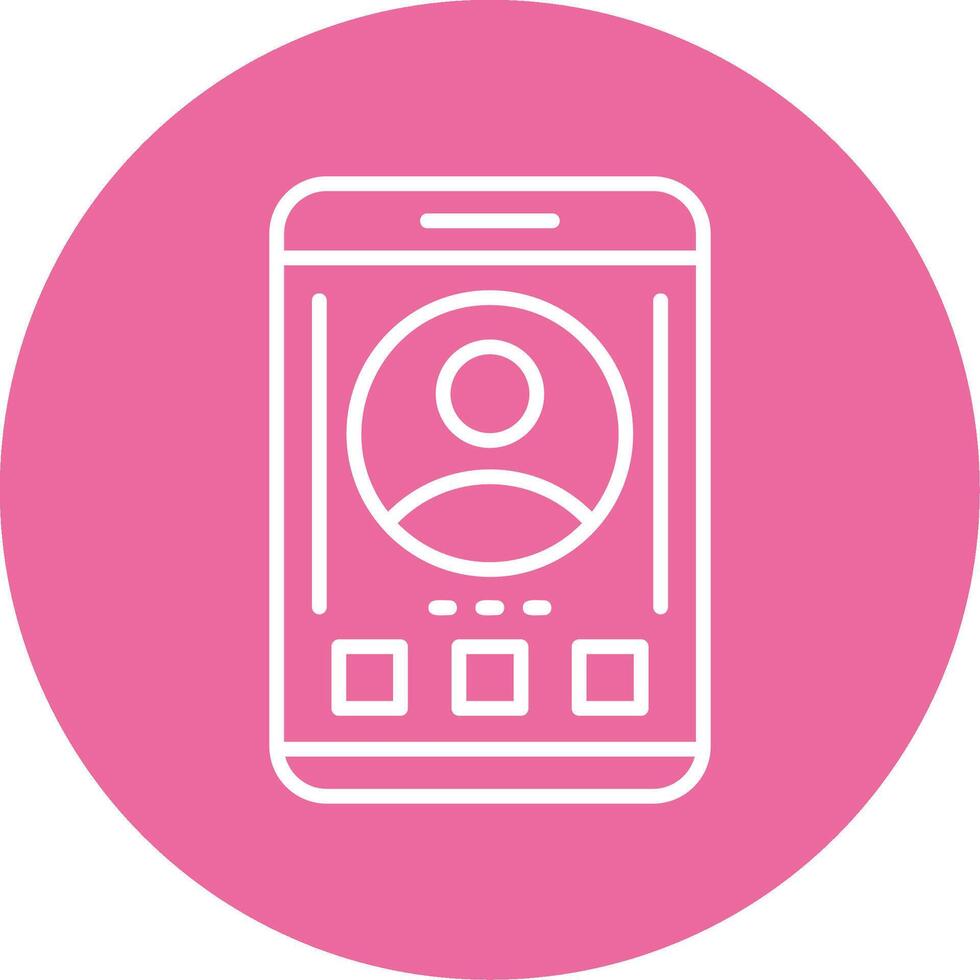 Profile Icon Design Symbol vector
