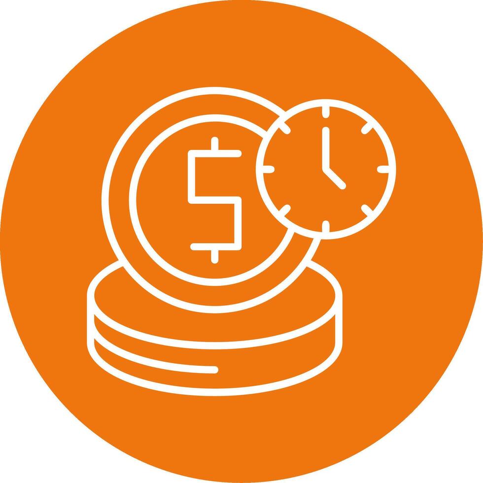 Retirement planning Icon Design Symbol vector