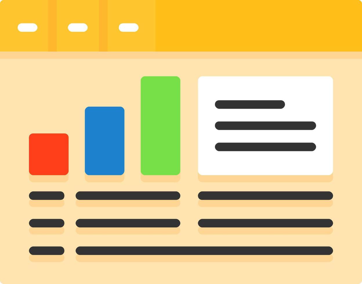 Web Analytics Icon Design Symbol vector