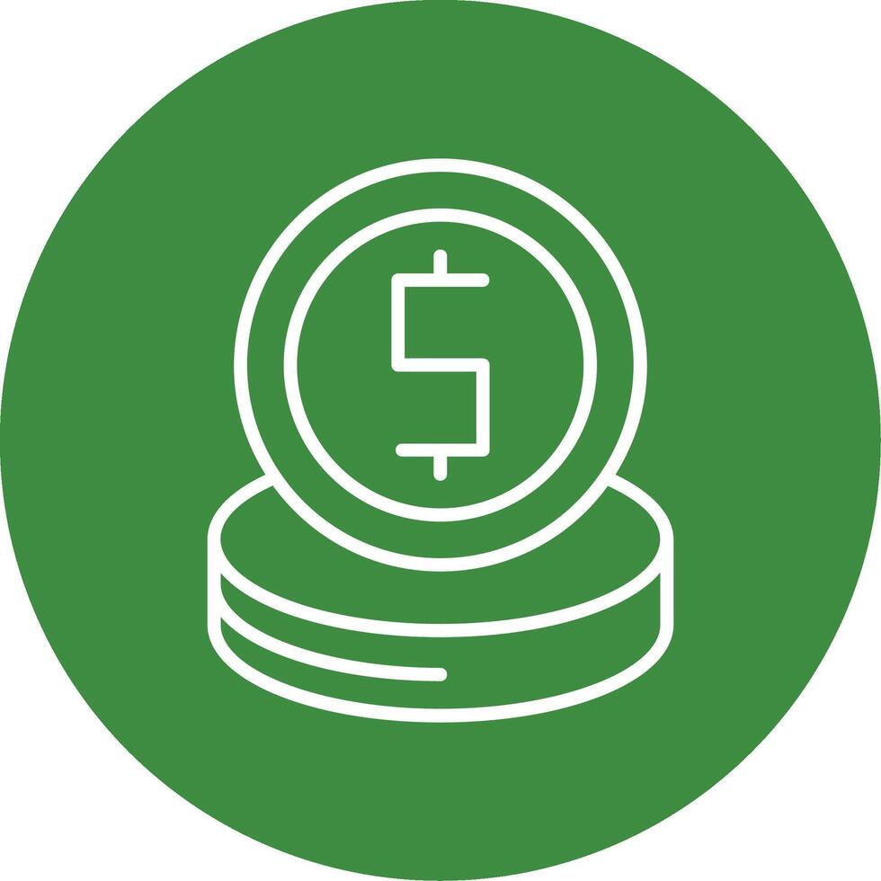 Coins Icon Design Symbol vector